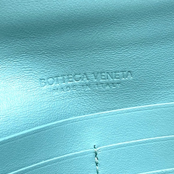 BOTTEGA VENETA Blue Wallet - Picture 10 of 16